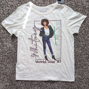 Whitney Houston World Tour '87 Tee Shirt